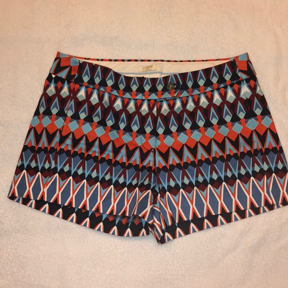 J.CREW stretch awesome print